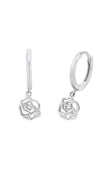 AMOR Creolen für Damen, 925 Sterling Silber | Rose