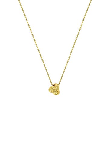 AMOR Kette für Damen, 925 Sterling Silber | Knoten Gold