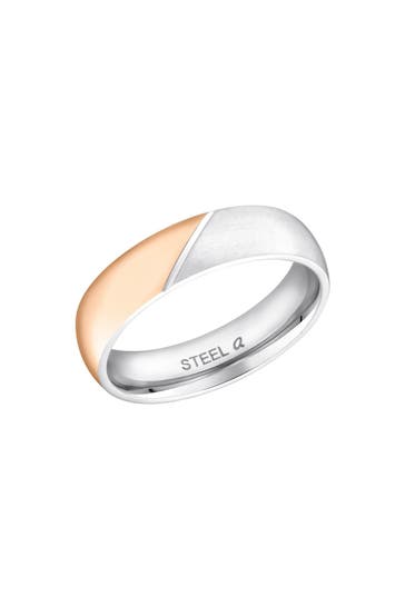 AMOR Ring für Damen und Herren, Unisex, Edelstahl