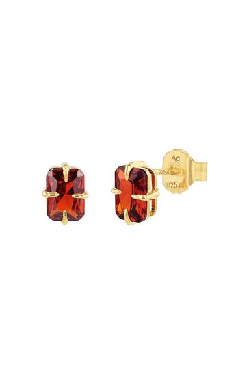 NOELANI Ohrringe für Damen, Silber 925, Zirkonia Gold