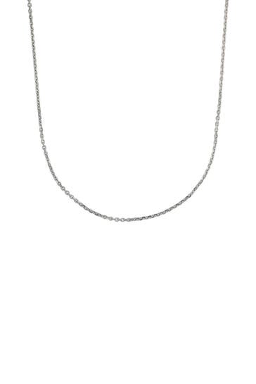 AMOR Kette für Damen und Herren, Unisex, 925 Sterling Silber Silber