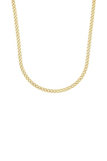 AMOR Kette für Damen und Herren, Unisex, 925 Sterling Silber Gold
