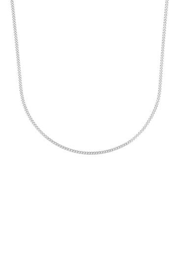 AMOR Kette Unisex, 925 Sterling Silber Silber
