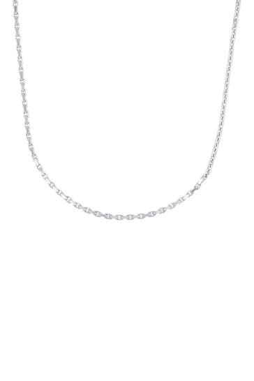 AMOR Kette für Damen und Herren, Unisex, 925 Sterling Silber Silber