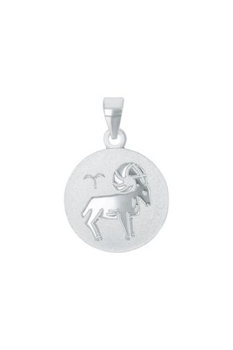 AMOR Motivanhänger für Damen und Herren, Unisex, 925 Sterling Silber | Widder