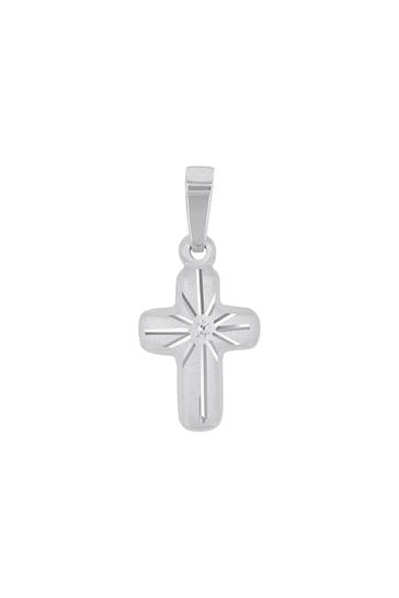 AMOR Motivanhänger für Damen und Herren, Unisex, 925 Sterling Silber | Kreuz
