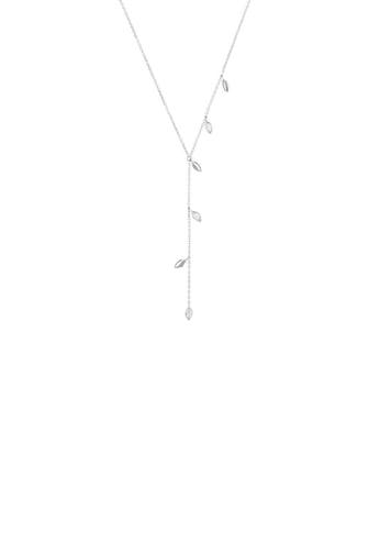 AMOR Kette mit Anhänger für Damen, 925 Sterling Silber, Zirkonia synth.