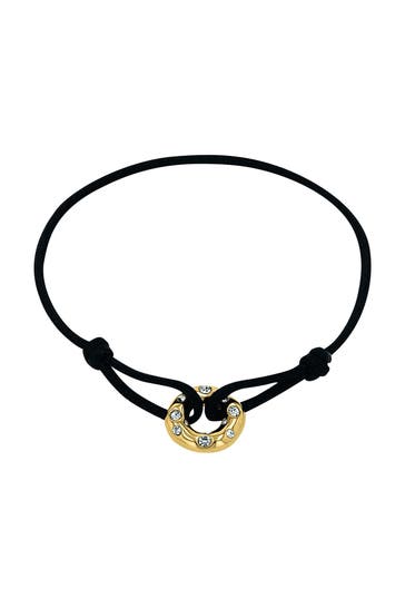 NOELANI Armband für Damen, Edelstahl, Zirkonia Gold