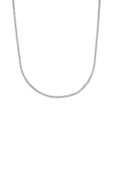 AMOR Kette Unisex, 925 Sterling Silber Silber