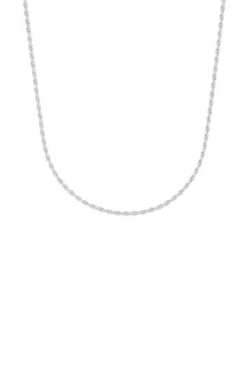 AMOR Kette für Damen und Herren, Unisex, 925 Sterling Silber Silber