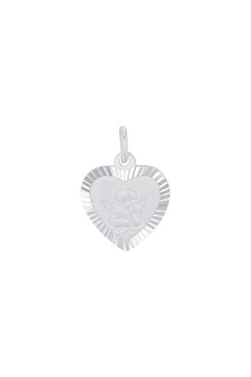 AMOR Motivanhänger für Damen, 925 Sterling Silber | Engel