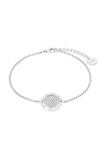 JOOP! Armband für Damen, 925 Sterling Silber, Zirkonia synth. Silber