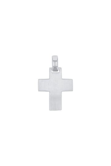 AMOR Motivanhänger für Damen und Herren, Unisex, 925 Sterling Silber | Kreuz