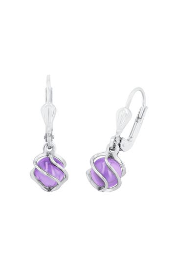 AMOR Ohrhänger für Damen, 925 Sterling Silber, Zirkonia synth.