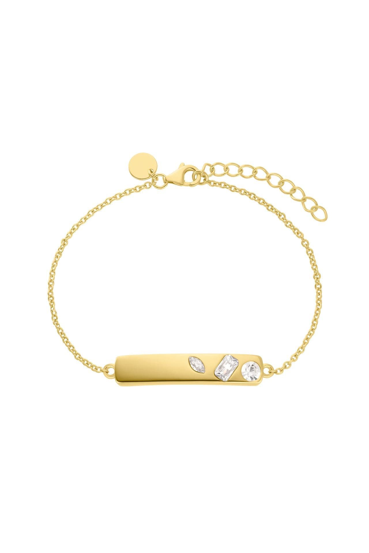 NOELANI Armband für Damen, 925 Sterling Silber, Zirkonia synth. Gold, Bild 1