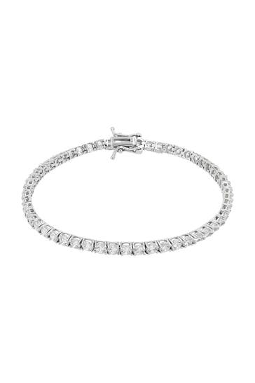 AMOR Armband für Damen, 925 Sterling Silber, Zirkonia synth. Silber