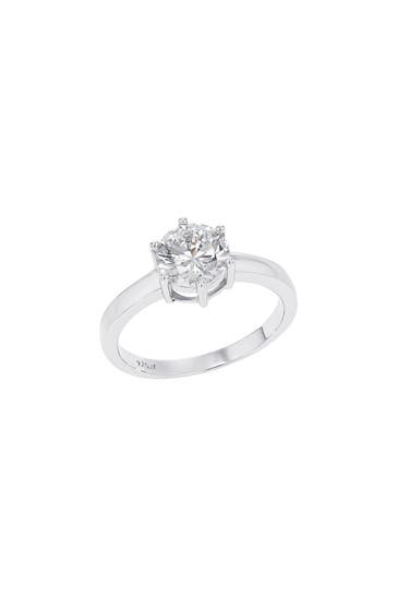 AMOR Ring für Damen, 925 Sterling Silber, Zirkonia synth.