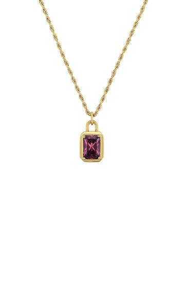JOOP! Kette für Damen, Edelstahl, Zirkonia Gold