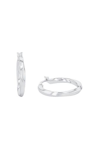 AMOR Ohrringe für Damen, 925 Sterling Silber Silber