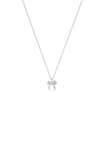 NOELANI Kette für Damen, 925 Sterling Silber | Schleife Silber