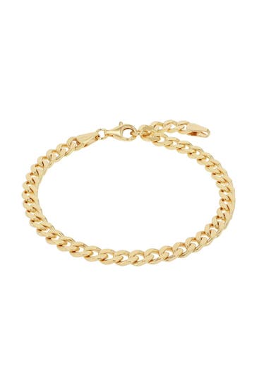 AMOR Armband für Damen und Herren, Unisex, 925 Sterling Silber Gold