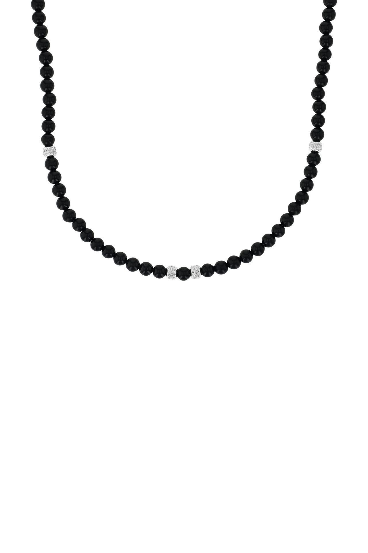 AMOR Halskette für Herren, Edelstahl, Achat, Bild 1
