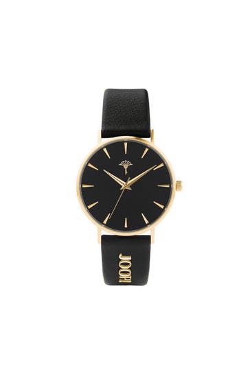 JOOP! Quarzuhr für Damen, Edelstahl | Leder