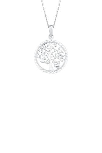 AMOR Kette mit Anhänger für Damen, 925 Sterling Silber | Lebensbaum