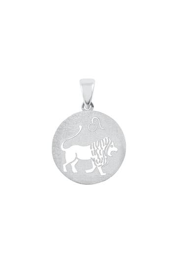 AMOR Motivanhänger für Damen und Herren, Unisex, 925 Sterling Silber | Löwe