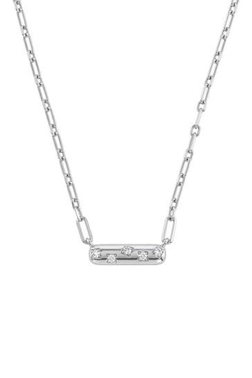 NOELANI Kette mit Anhänger für Damen, Silber 925, Zirkonia