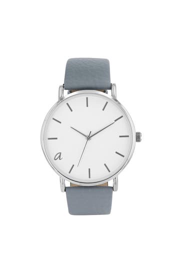 AMOR Quarzuhr für Damen und Herren, Unisex IP | Apfelleder