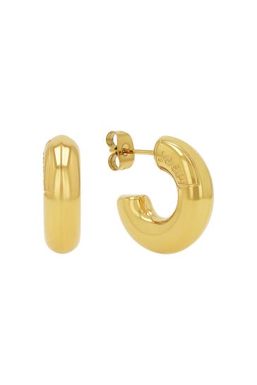 JOOP! Ohrringe für Damen, Edelstahl Gold