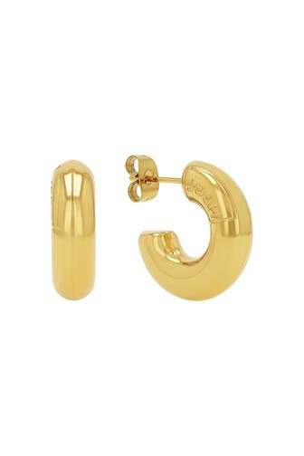 JOOP! Ohrringe für Damen, Edelstahl Gold