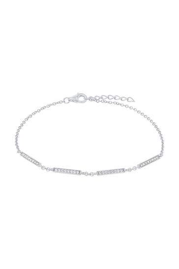 AMOR Armband für Damen, 925 Sterling Silber, Zirkonia synth. Silber