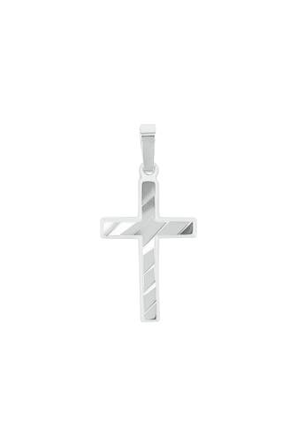 AMOR Motivanhänger Unisex, 925 Sterling Silber | Kreuz