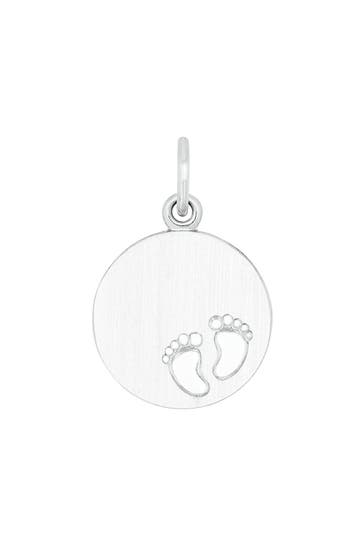 AMOR Motivanhänger für Damen, 925 Sterling Silber | Füße