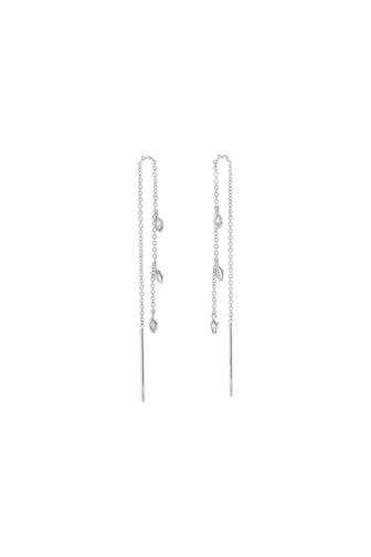 AMOR Ohrhänger für Damen, 925 Sterling Silber, Zirkonia synth.