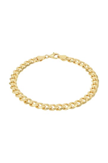 AMOR Armband für Damen und Herren, Unisex, 925 Sterling Silber Gold
