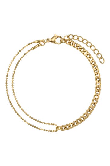 NOELANI Armband für Damen, Edelstahl gold