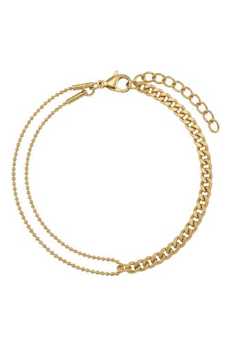 NOELANI Armband für Damen, Edelstahl gold