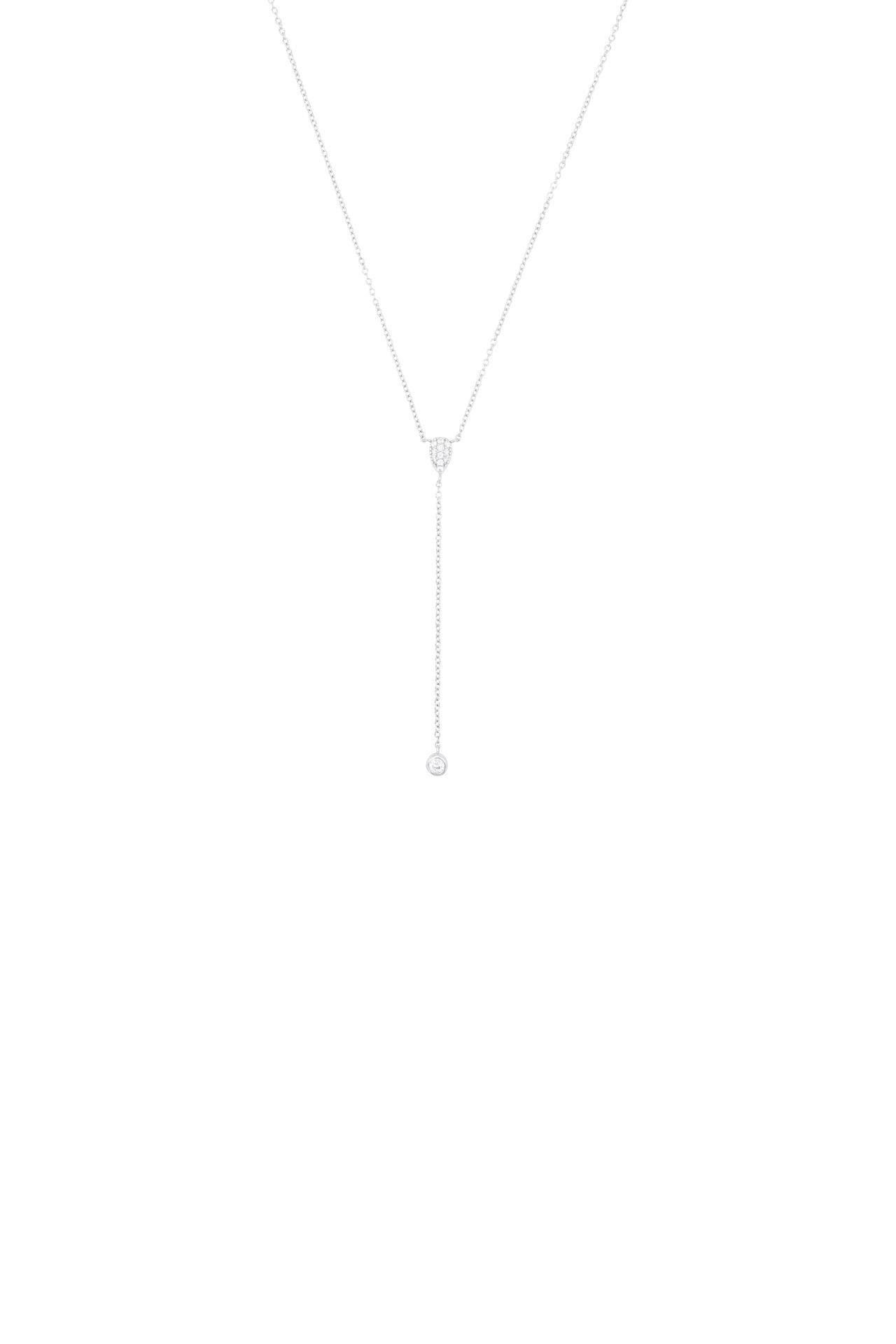 AMOR Kette mit Anhänger für Damen, 925 Sterling Silber, Zirkonia synth., Bild 1