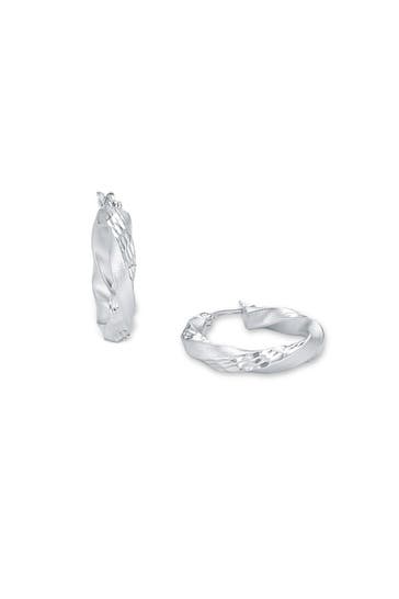 AMOR Ohrringe für Damen, 925 Sterling Silber Silber