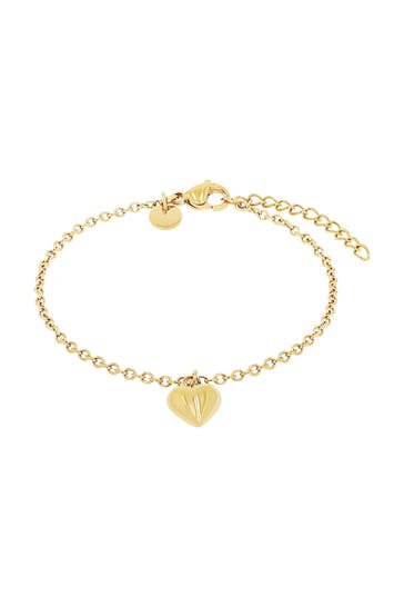 NOELANI Armband für Damen, Edelstahl | Herz Gold