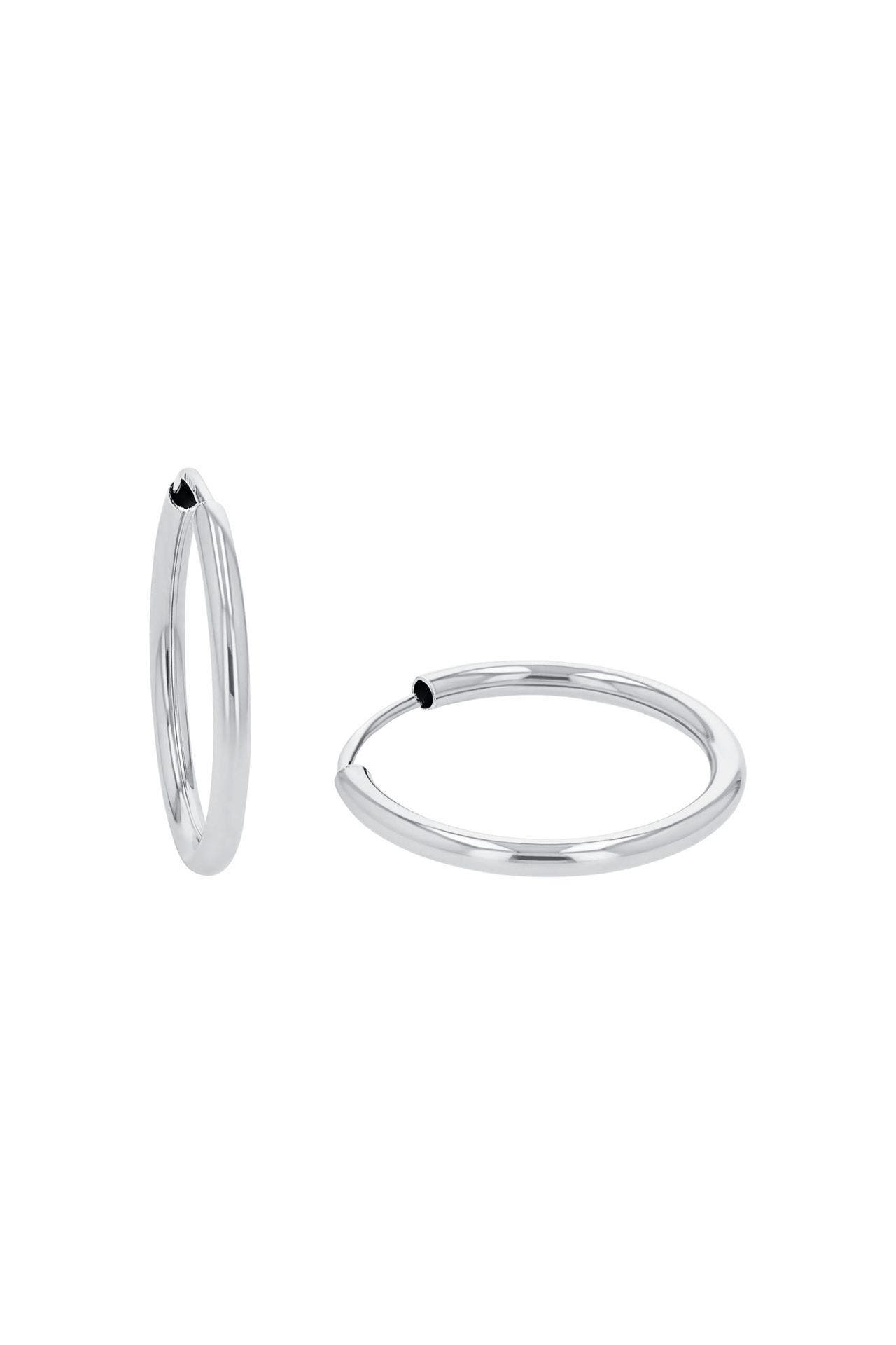 AMOR Ohrringe für Damen, 925 Sterling Silber Silber, Bild 1
