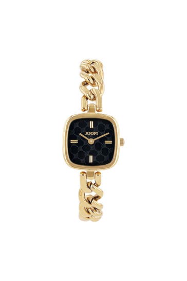 JOOP! Quarzuhr für Damen, Edelstahl IP Gold