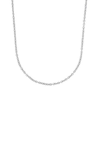 AMOR Kette für Damen und Herren, Unisex, Edelstahl Silber