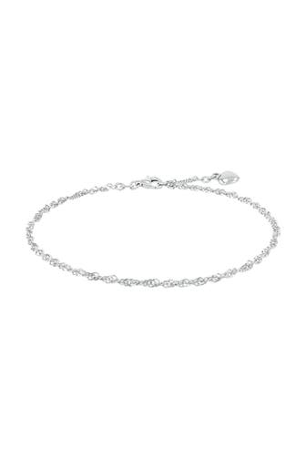 AMOR Fußkette für Damen, 925 Sterling Silber | Herz