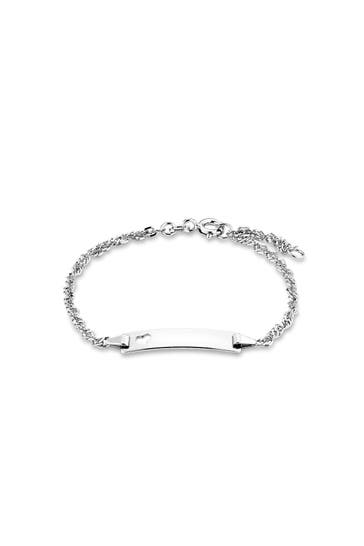 AMOR Armband für Damen, 925 Sterling Silber Silber