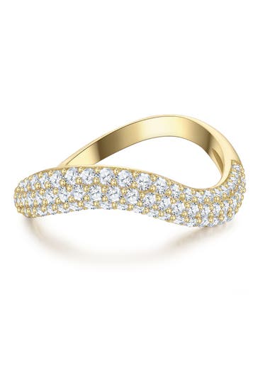 GLANZSTÜCKE MÜNCHEN Ring Sterling Silber gelbgold