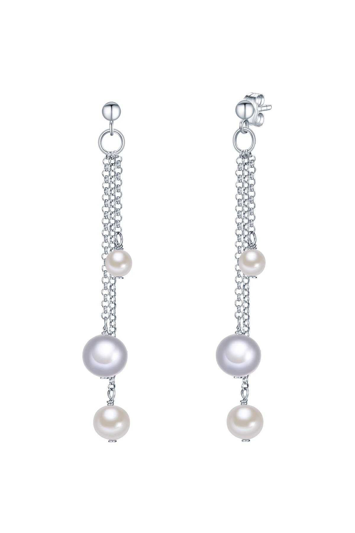 VALERO PEARLS Ohrringe Süßwasser-Zuchtperle OneColor, Bild 1